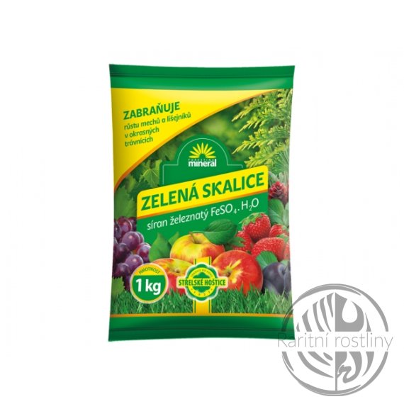 Skalice zelená MINERAL FeSO4 1kg