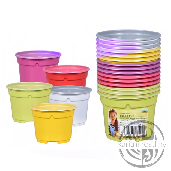  Květník sadbový COLOR DUO d9cm  