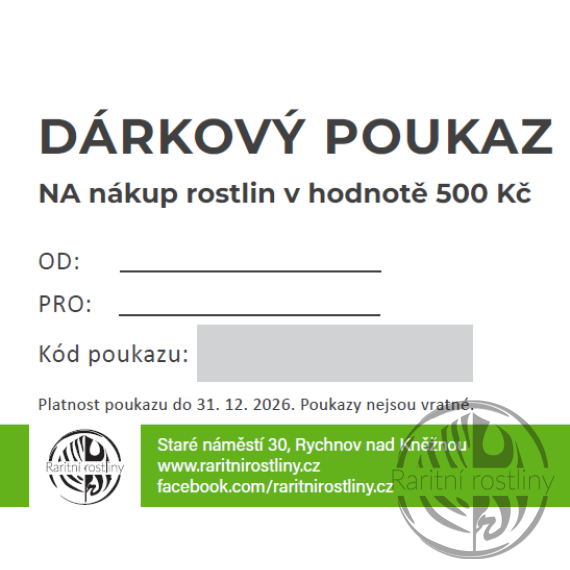 Dárkové poukazy