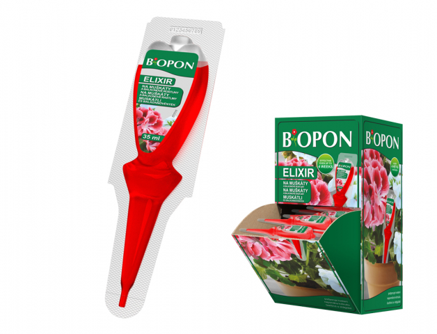  Hnojivo BOPON ELIXÍR na muškáty a balkónové rostliny 35ml 